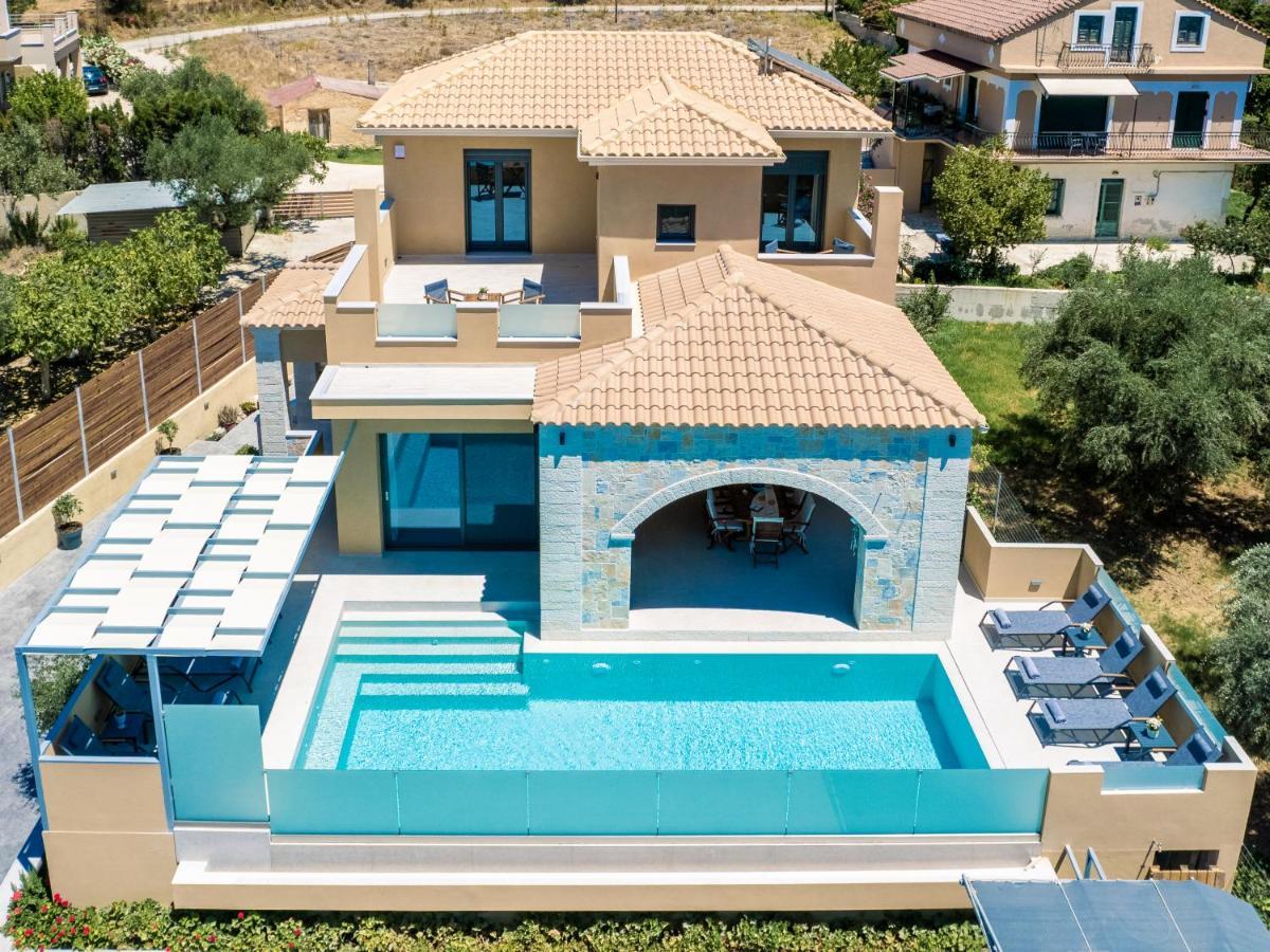 Romanza II Luxury Villa Kalamákion Exterior foto